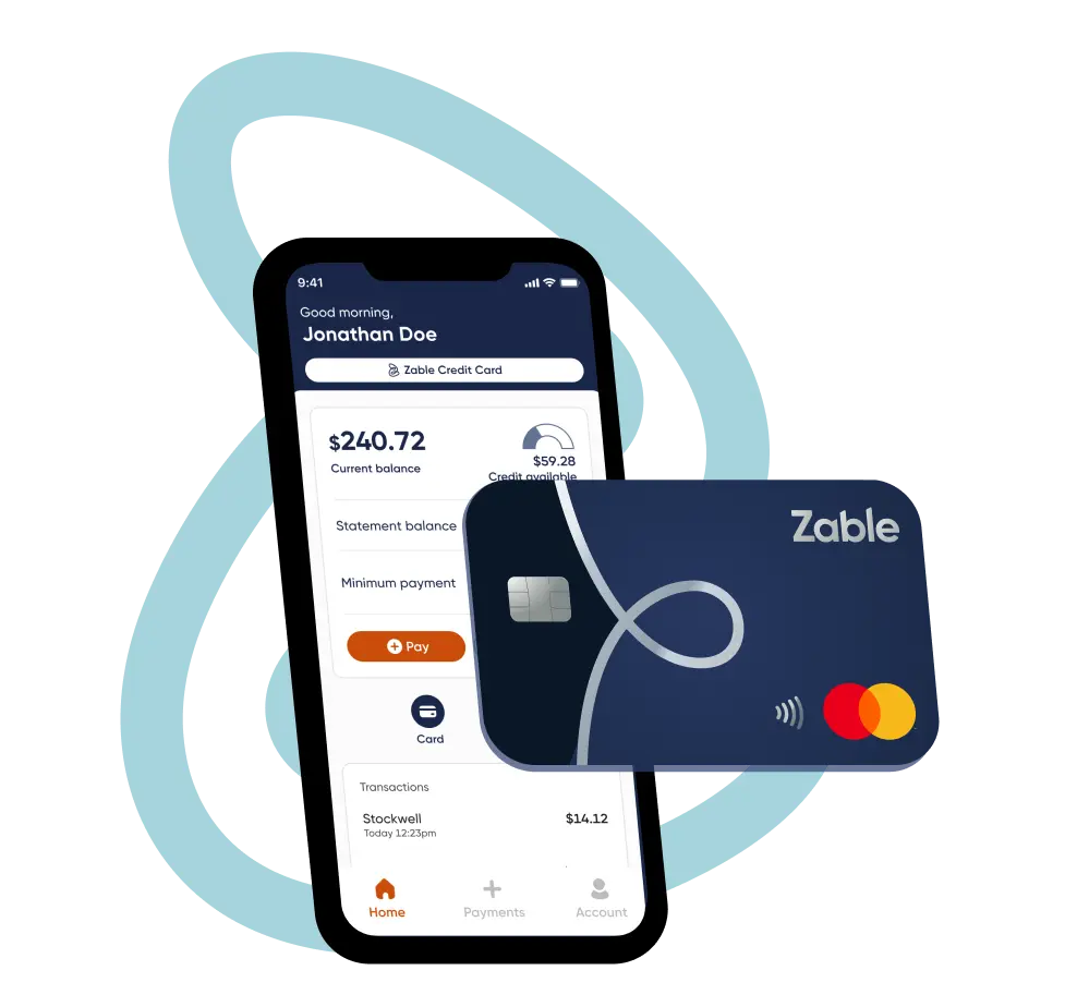 Zable Credit Card